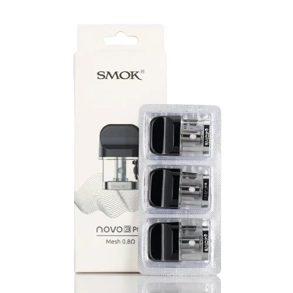 SMOK NOVO 3 REPLACEMENT PODS (PACK OF 3)
