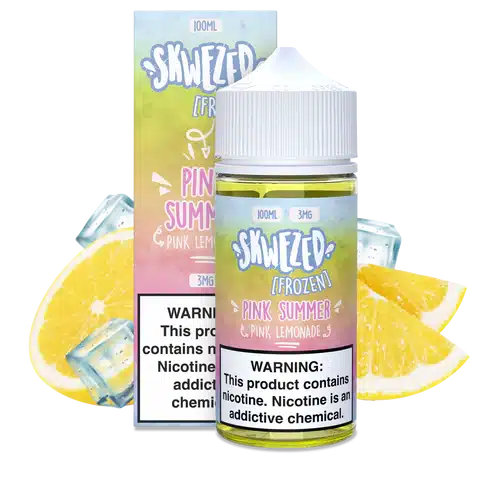 SKWEZED 100ML – PINK LEMONADE ICE (FORMERLY “FROZEN PINK SUMMER”)