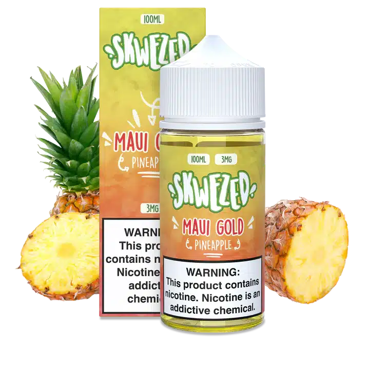 SKWEZED 100ML – PINEAPPLE (FORMERLY “MAUI GOLD”)