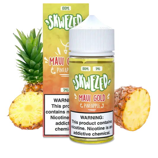 SKWEZED 100ML – PINEAPPLE (FORMERLY “MAUI GOLD”)