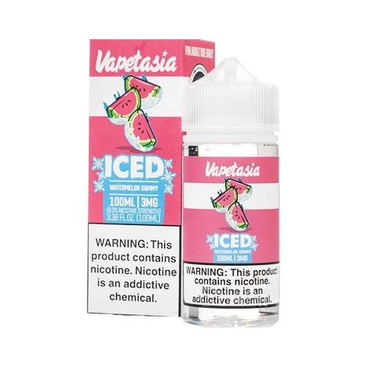 VAPETASIA 100ML – WATERMELON GUMMY ICED