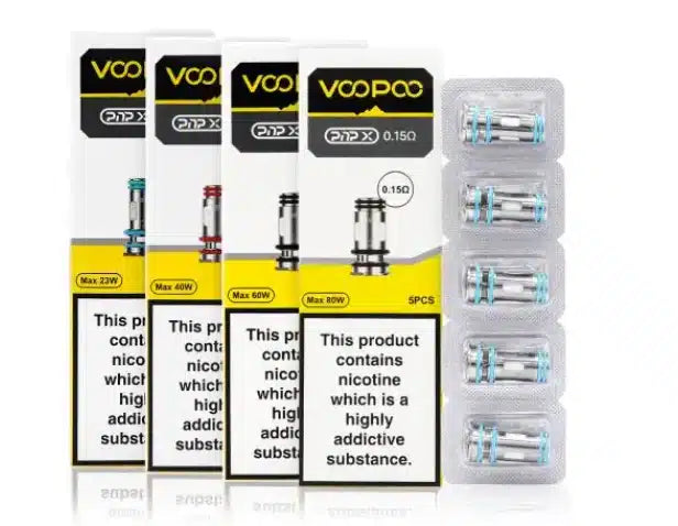VOOPOO PNP-X REPLACEMENT COILS (PACK OF 5)
