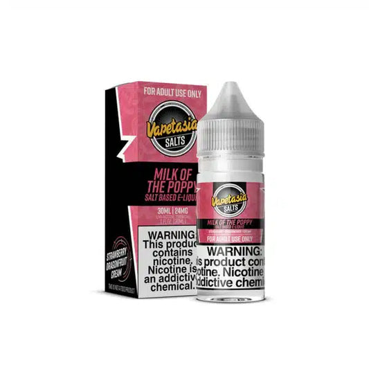 VAPETASIA SALT – MILK OF THE POPPY