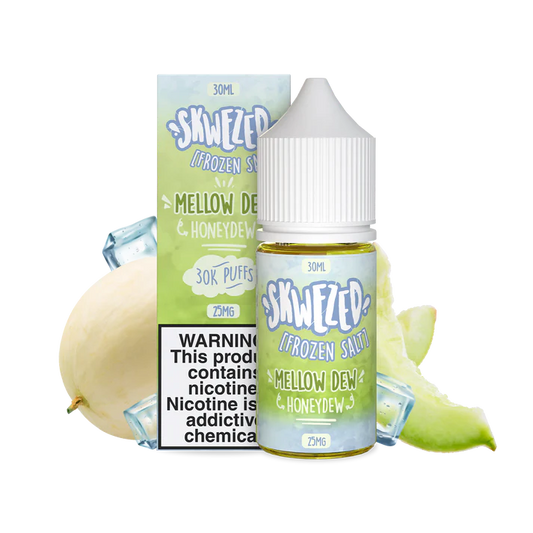 SKWEZED SALT – HONEYDEW ICE (FORMERLY “FROZEN MELLOW DEW”)