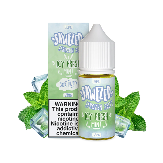 SKWEZED SALT – MINT ICE (FORMERLY “FROZEN ICY FRESH”)