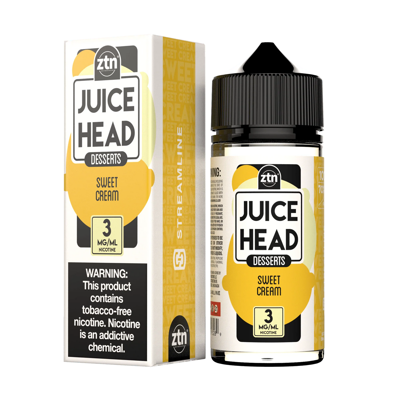 JUICE HEAD 100ML – SWEET CREAM