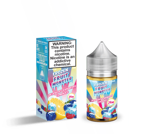 FROZEN FRUIT MONSTER SALT – BLUEBERRY RASPBERRY LEMON ICE