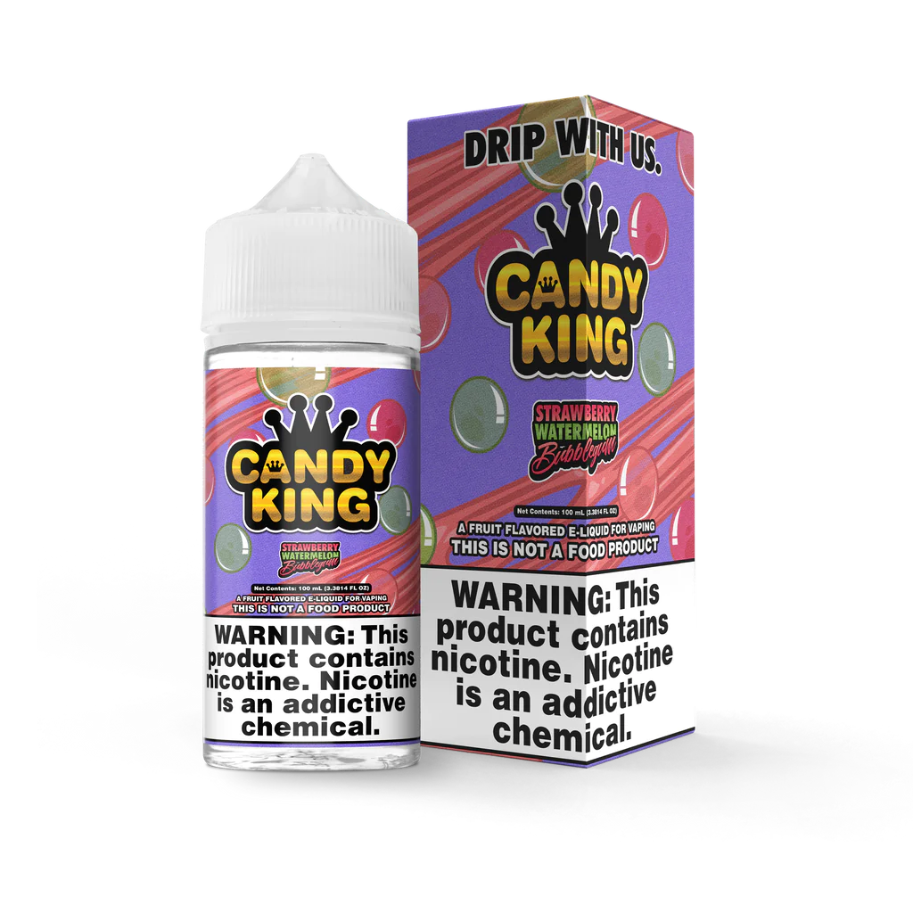 CANDY KING 100ML – STRAWBERRY WATERMELON BUBBLEGUM