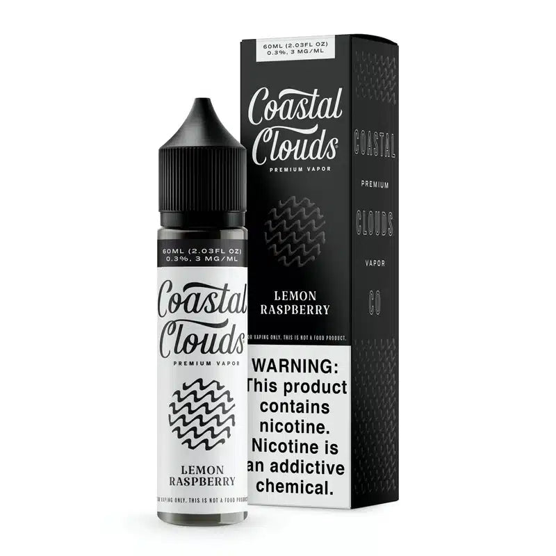 COASTAL CLOUDS 60ML – LEMON RASPBERRY (FORMERLY “THE TRAVELER”)