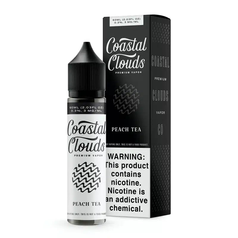 COASTAL CLOUDS 60ML – PEACH TEA