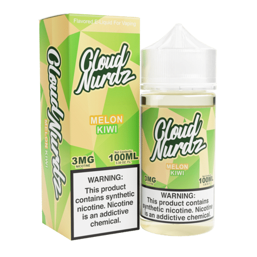 CLOUD NURDZ 100ML – MELON KIWI (FORMERLY “KIWI MELON”)
