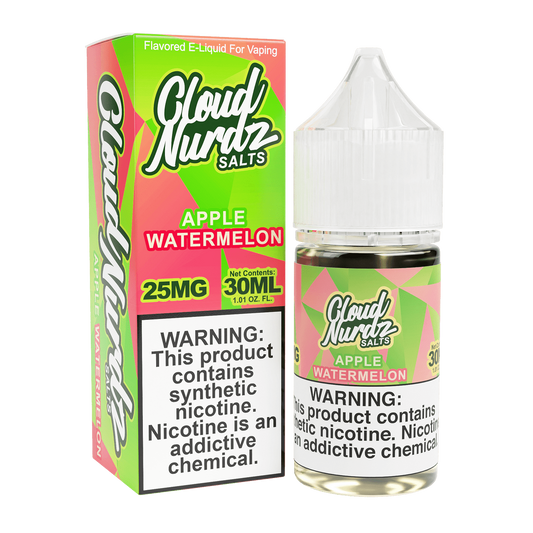 CLOUD NURDZ SALTS APPLE WATERMELON
