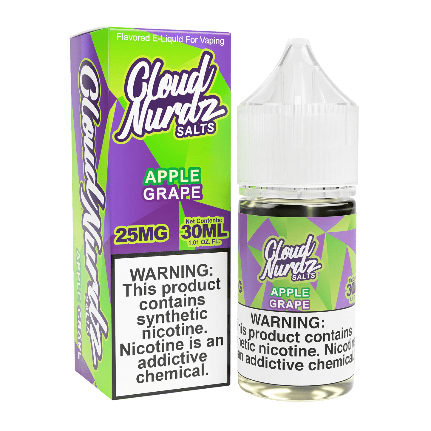 CLOUD NURDZ SALTS APPLE GRAPE
