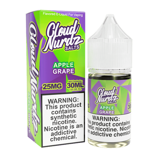 CLOUD NURDZ SALTS APPLE GRAPE