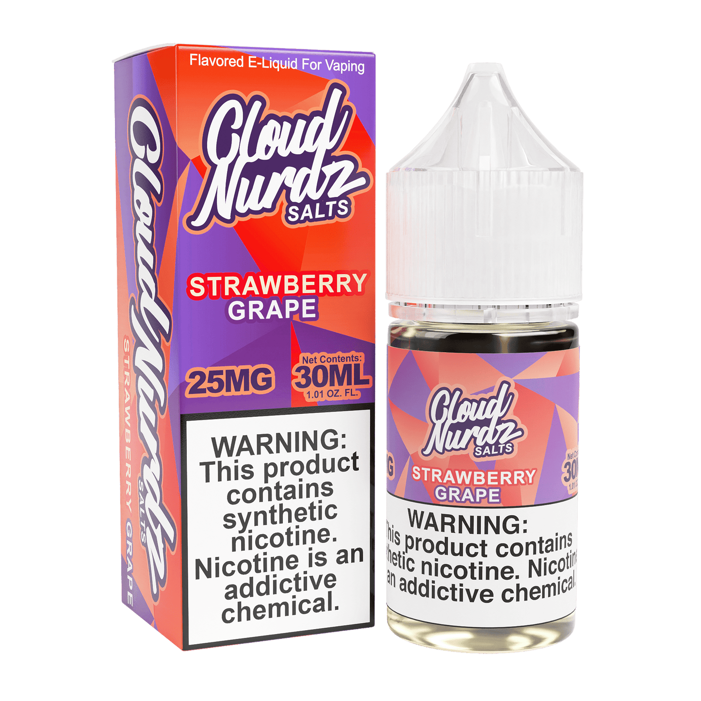 CLOUD NURDZ SALTS STRAWBERRY GRAPE