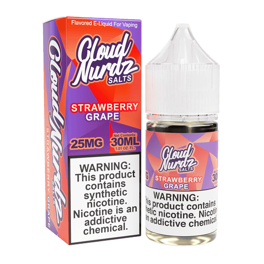 CLOUD NURDZ SALTS STRAWBERRY GRAPE