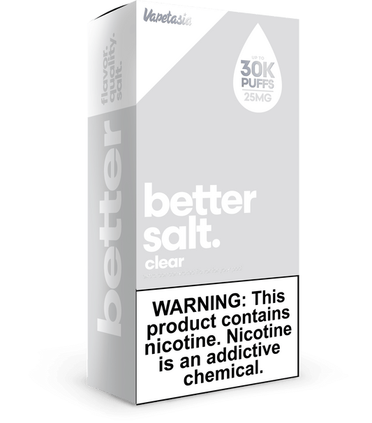 BETTER SALT (FORMERLY “POD PUNCH SALT”) – CLEAR