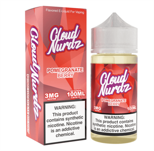 CLOUD NURDZ 100ML – POMEGRANATE BERRY
