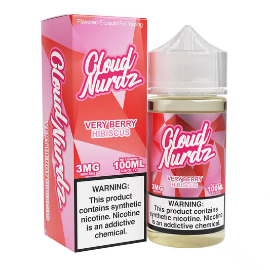 CLOUD NURDZ 100ML – VERY BERRY HIBISCUS