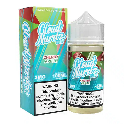 CLOUD NURDZ 100ML – CHERRY APPLE ICED