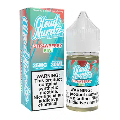 CLOUD NURDZ SALTS STRAWBERRY KIWI ICED