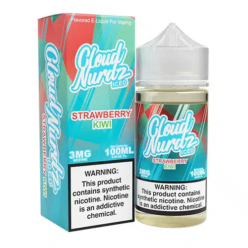 CLOUD NURDZ 100ML – STRAWBERRY KIWI ICED