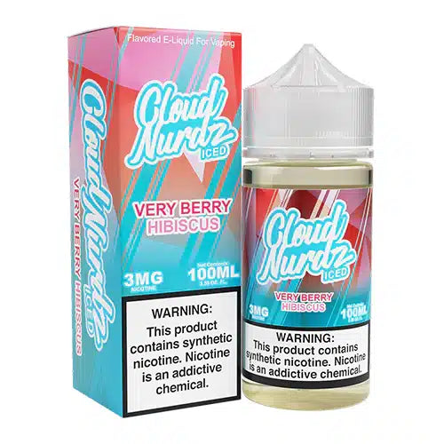 CLOUD NURDZ 100ML – VERY BERRY HIBISCUS ICED