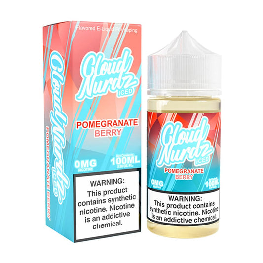 CLOUD NURDZ 100ML – POMEGRANATE BERRY ICED