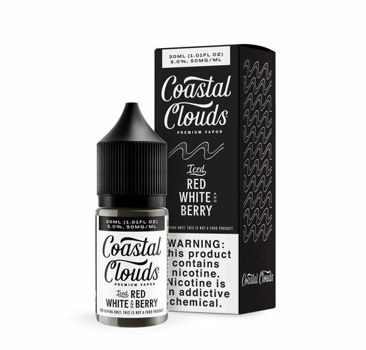COASTAL CLOUDS SALT ICED RED WHITE AND BERRY