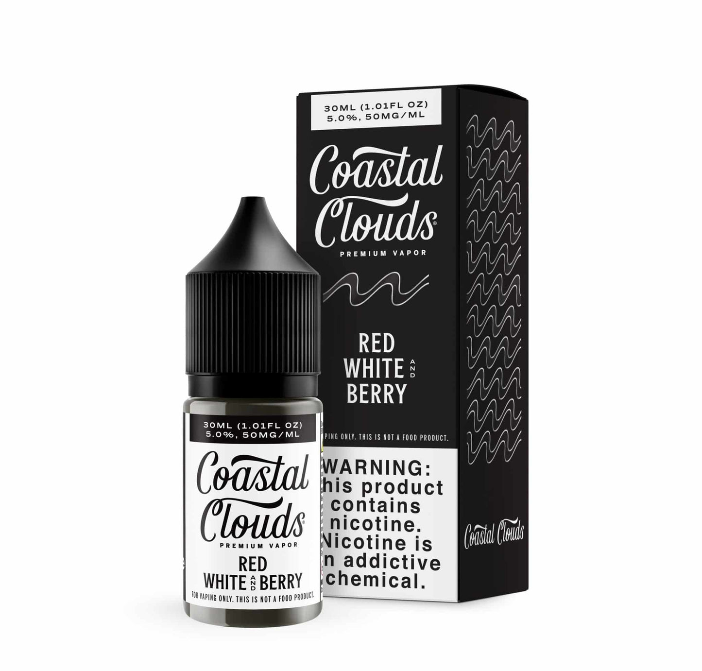 COASTAL CLOUDS SALT RED WHITE AND BERRY