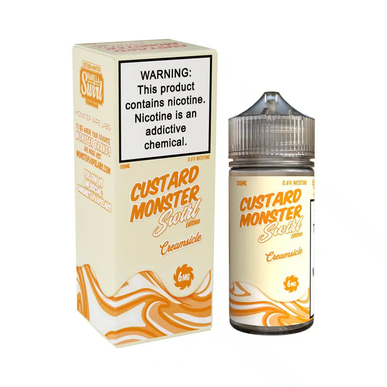 CUSTARD MONSTER SWIRL EDITION 100ML – CREAMSICLE