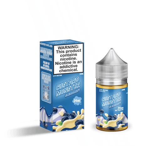 CUSTARD MONSTER SALT – BLUEBERRY
