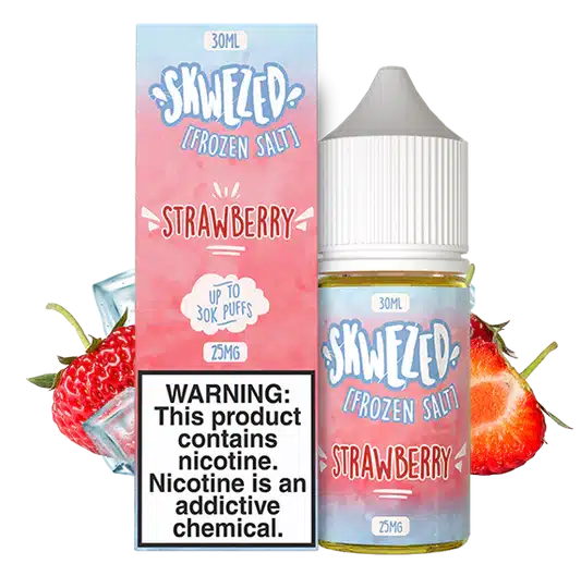 SKWEZED SALT – STRAWBERRY ICE (FORMERLY “FROZEN STARBURY”)