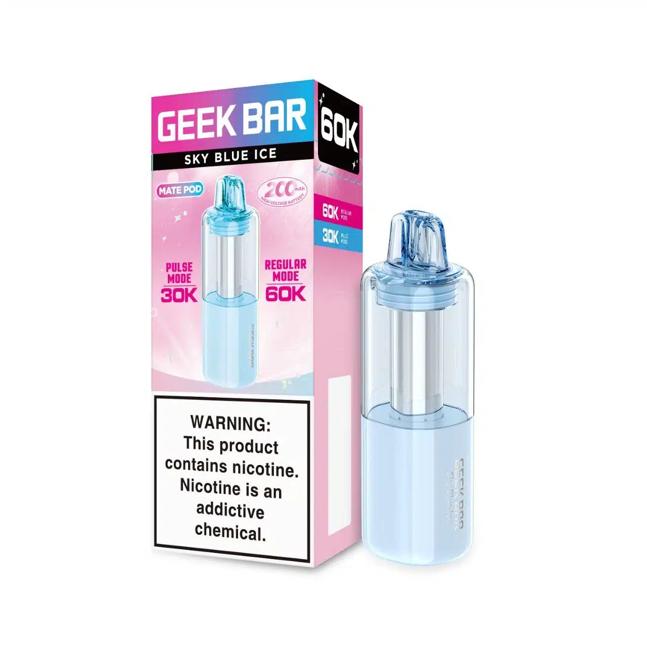 Geek Bar Mate 60K Puff Disposable Replacement Pods