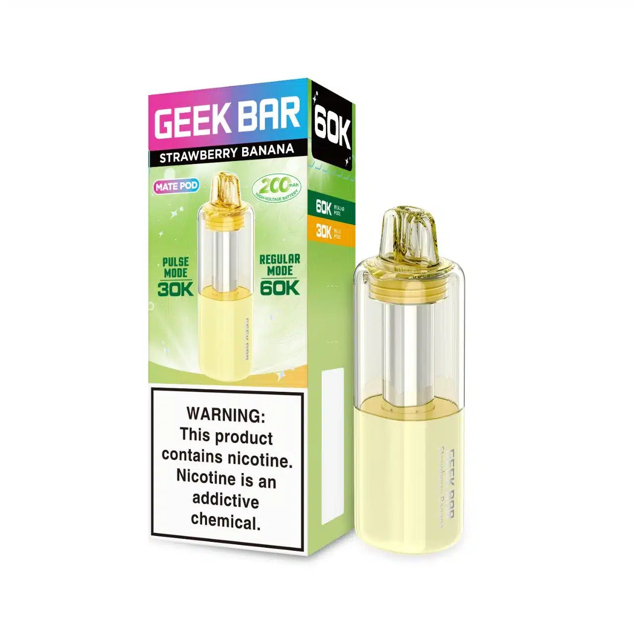 Geek Bar Mate 60K Puff Disposable Replacement Pods
