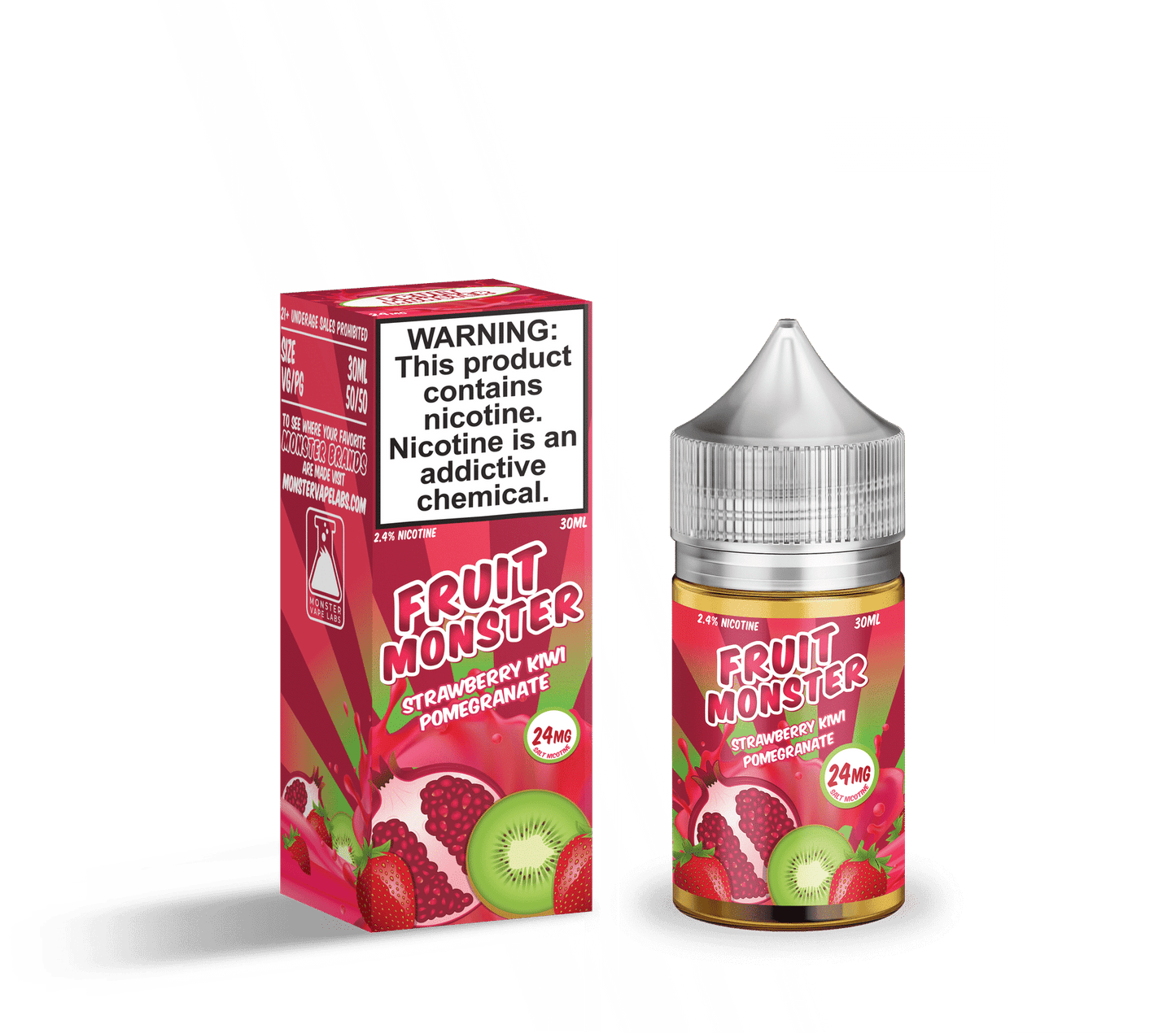 FRUIT MONSTER SALT STRAWBERRY KIWI POMEGRANATE