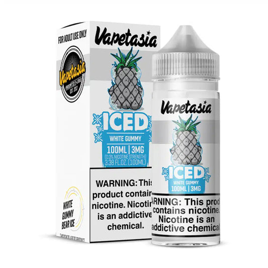 VAPETASIA 100ML – WHITE GUMMY ICED
