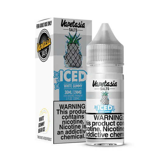 VAPETASIA SALT – WHITE GUMMY ICED
