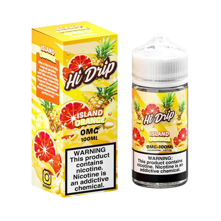 HI-DRIP 100ML – ISLAND ORANGE (FORMERLY “BLOOD ORANGE PINNEAPPLE”)