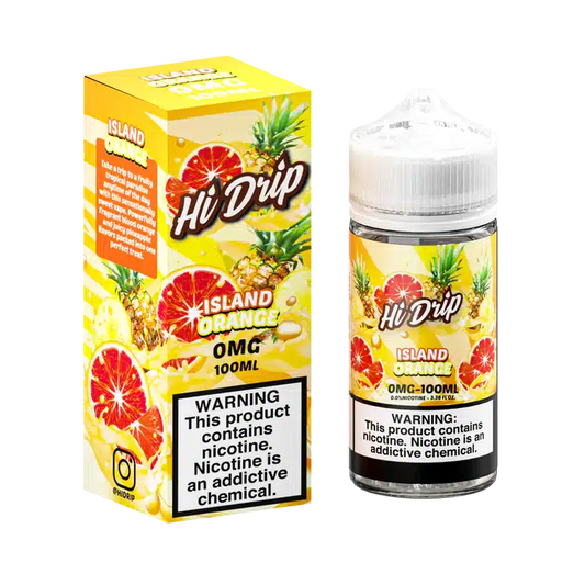 HI-DRIP 100ML – ISLAND ORANGE (FORMERLY “BLOOD ORANGE PINNEAPPLE”)