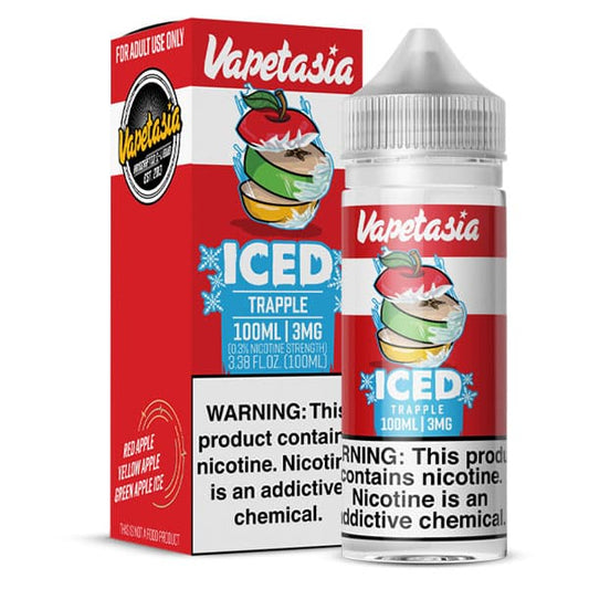 VAPETASIA 100ML – TRAPPLE ICED