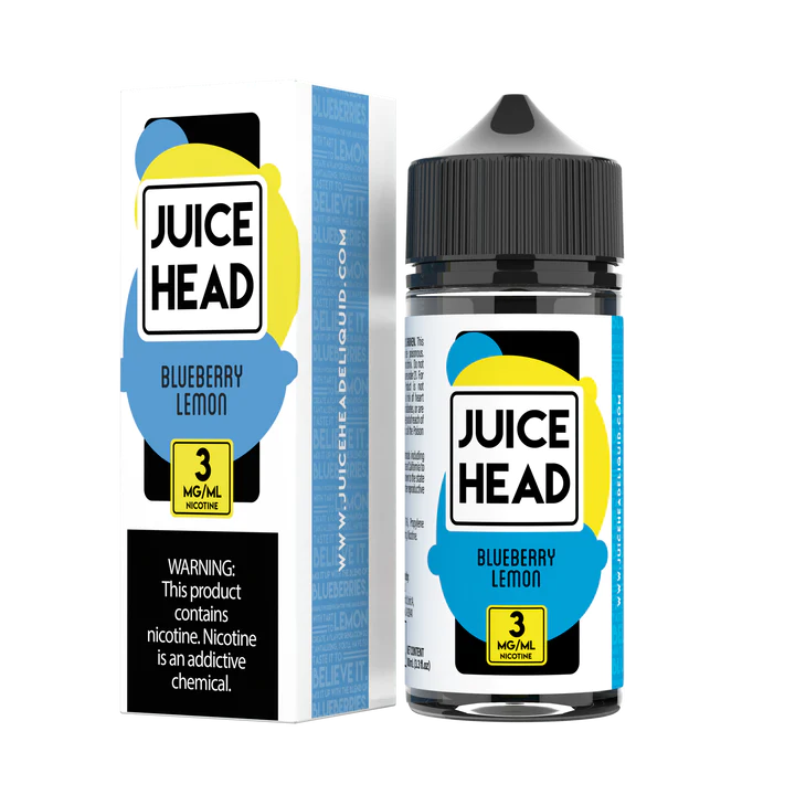 JUICE HEAD 100ML – BLUEBERRY LEMON