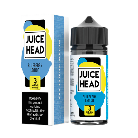 JUICE HEAD 100ML – BLUEBERRY LEMON