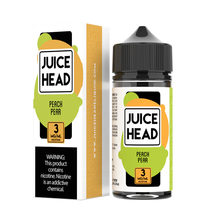 JUICE HEAD 100ML – PEACH PEAR