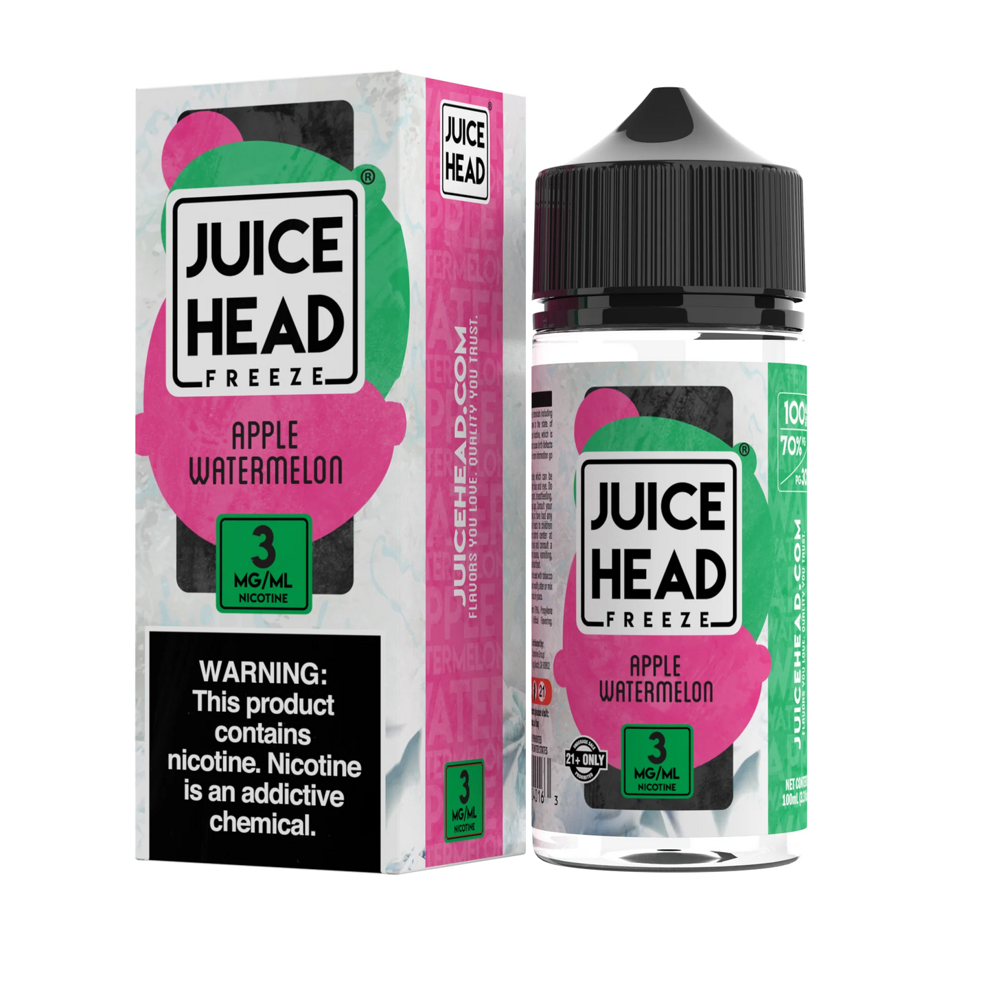 JUICE HEAD 100ML – APPLE WATERMELON FREEZE