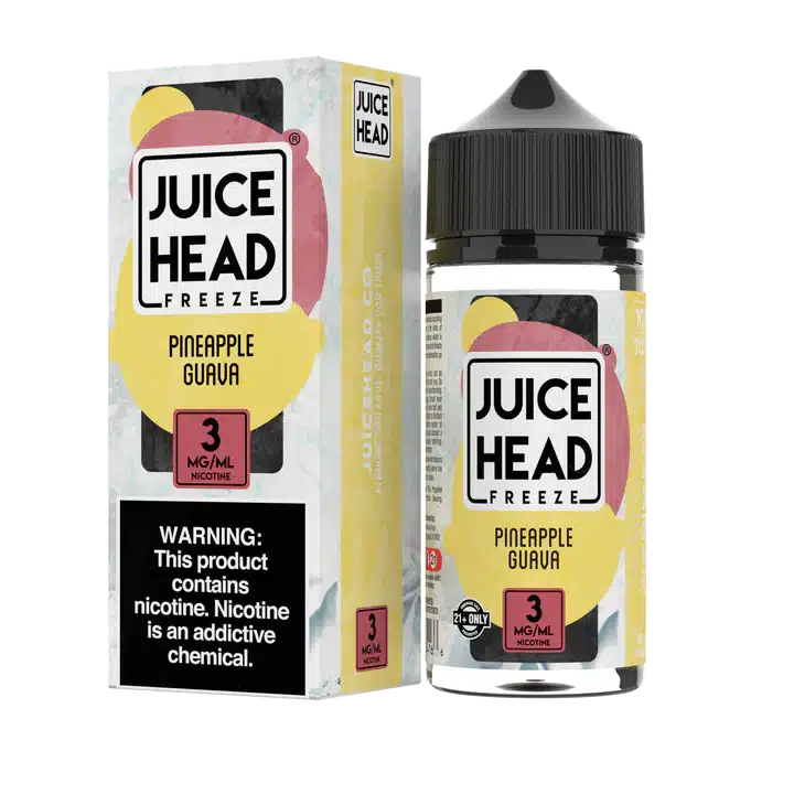 JUICE HEAD 100ML – PINEAPPLE GUAVA FREEZE