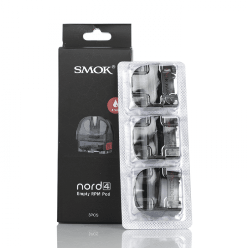SMOK NORD 4 REPLACEMENT PODS (PACK OF 3)