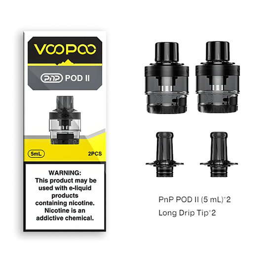 VOOPOO PNP POD 2 REPLACEMENT 5.0ML PODS (PACK OF 2)