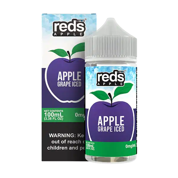 REDS E-LIQUID 100ML – GRAPE ICE