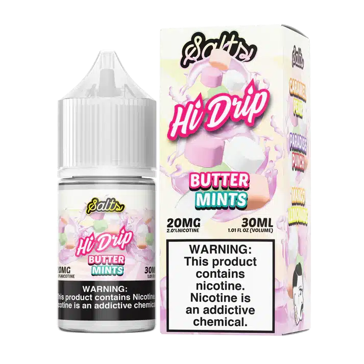 HI-DRIP SALTS – BUTTER MINTS